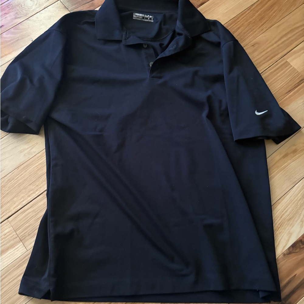 Nike Dri-fit Men's Black Polo Shirt